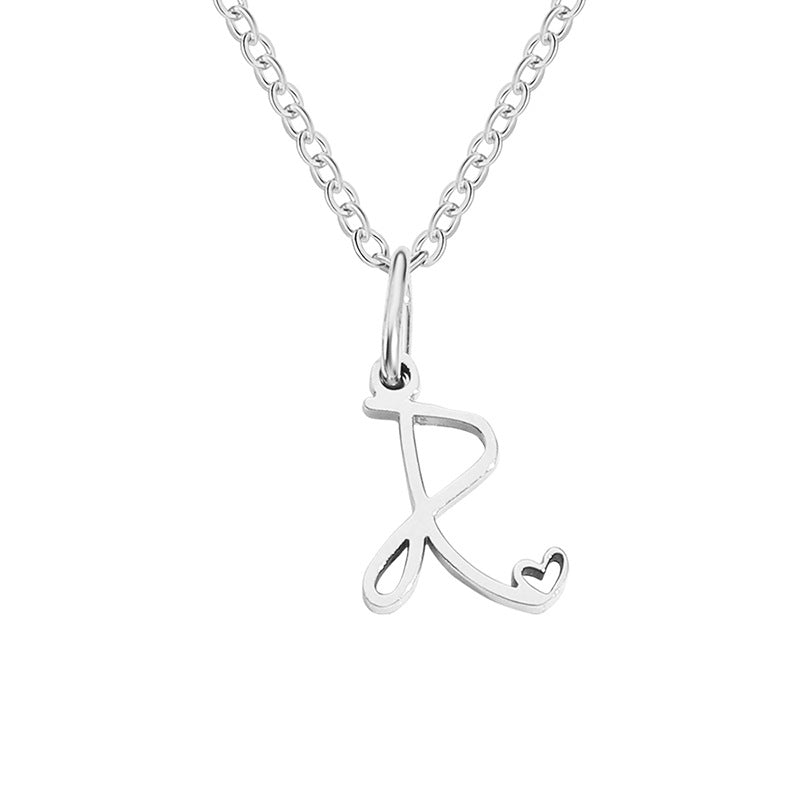 Sienna Initial Letter Necklace Image