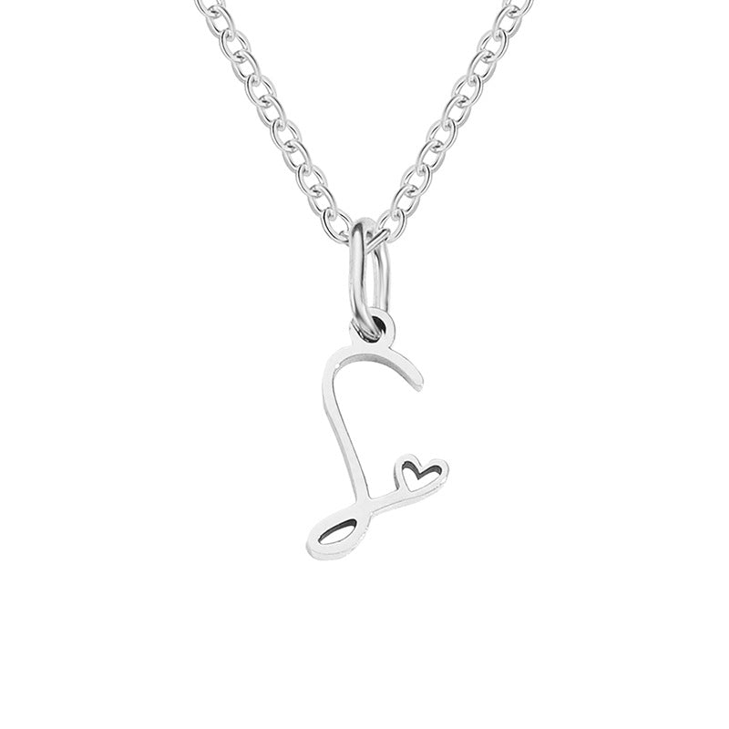 Sienna Initial Letter Necklace Image