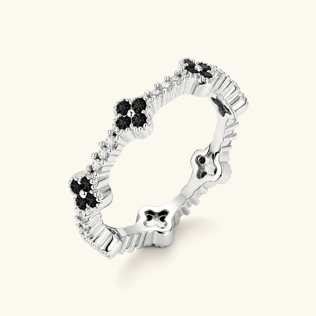 Fern Clover Eternity Ring Image