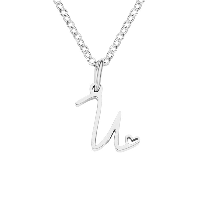 Sienna Initial Letter Necklace Image