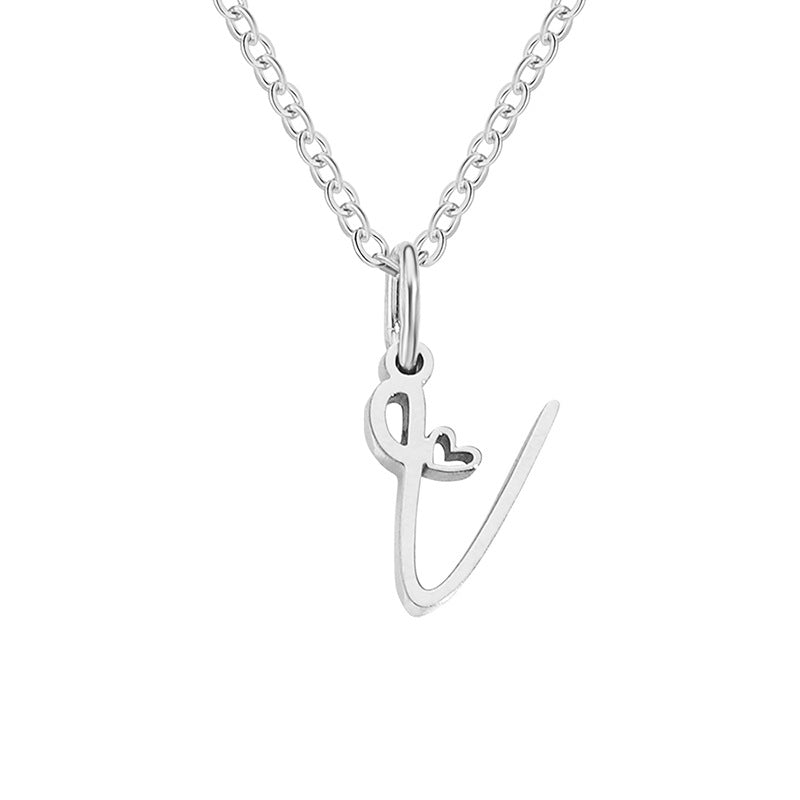 Sienna Initial Letter Necklace Image