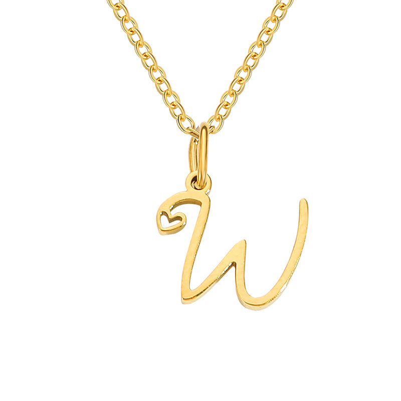 Sienna Initial Letter Necklace Image