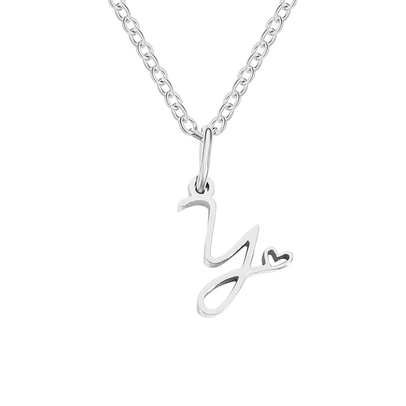 Sienna Initial Letter Necklace Image