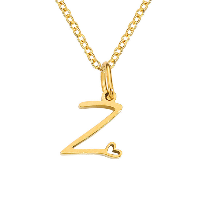 Sienna Initial Letter Necklace