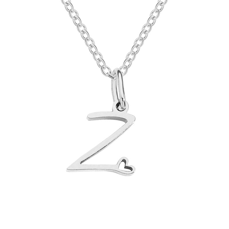 Sienna Initial Letter Necklace Image